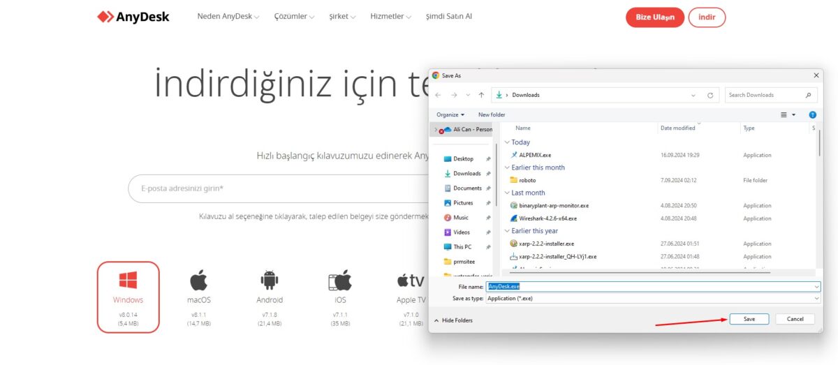 Anydesk indir